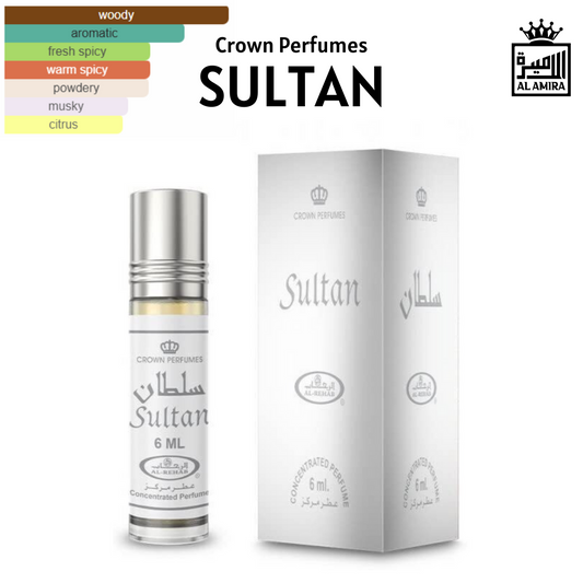 Perfume Oil by Crown Perfumes - 6ml roll on bottle