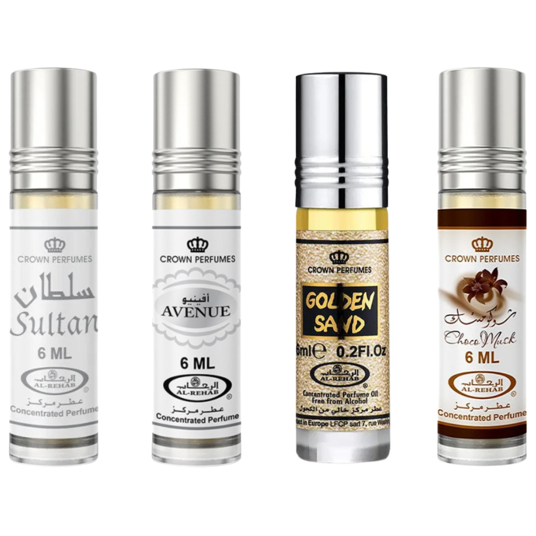 Perfume Oil by Crown Perfumes - 6ml roll on bottle