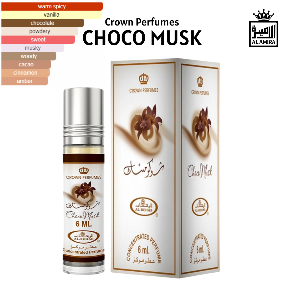 Perfume Oil by Crown Perfumes - 6ml roll on bottle