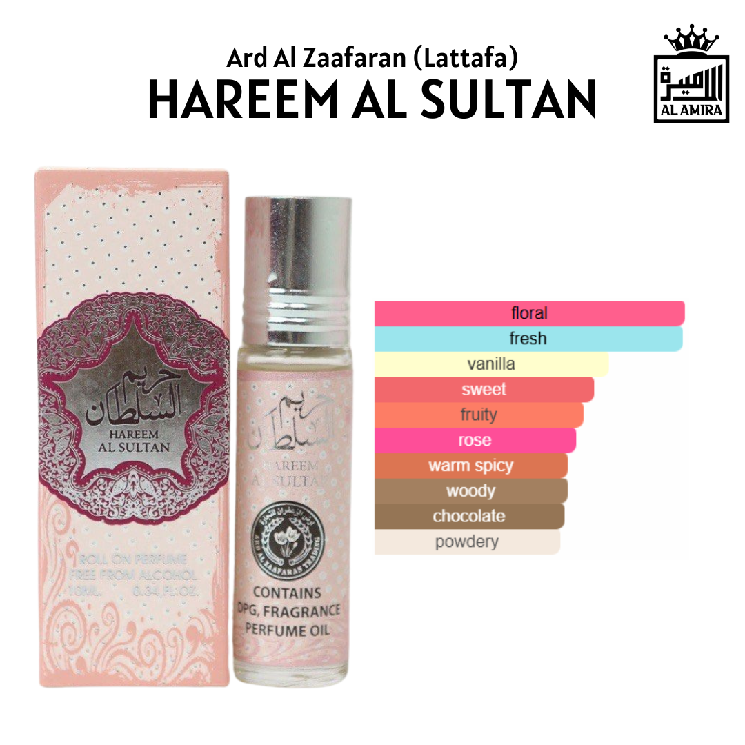 Perfume Oil by Ard Al Zaafaran (Lattafa) - 10ml roll on bottle