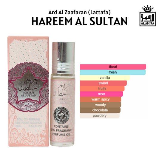 Perfume Oil by Ard Al Zaafaran (Lattafa) - 10ml roll on bottle