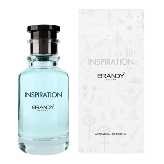 Inspiration men’s perfume by Brandy Designs, inspired by Louis Vuitton Imagination. A refined luxury perfume from Arabian perfumes collection, offering a fresh long lasting fragrance for modern men, presented with stylish packaging.