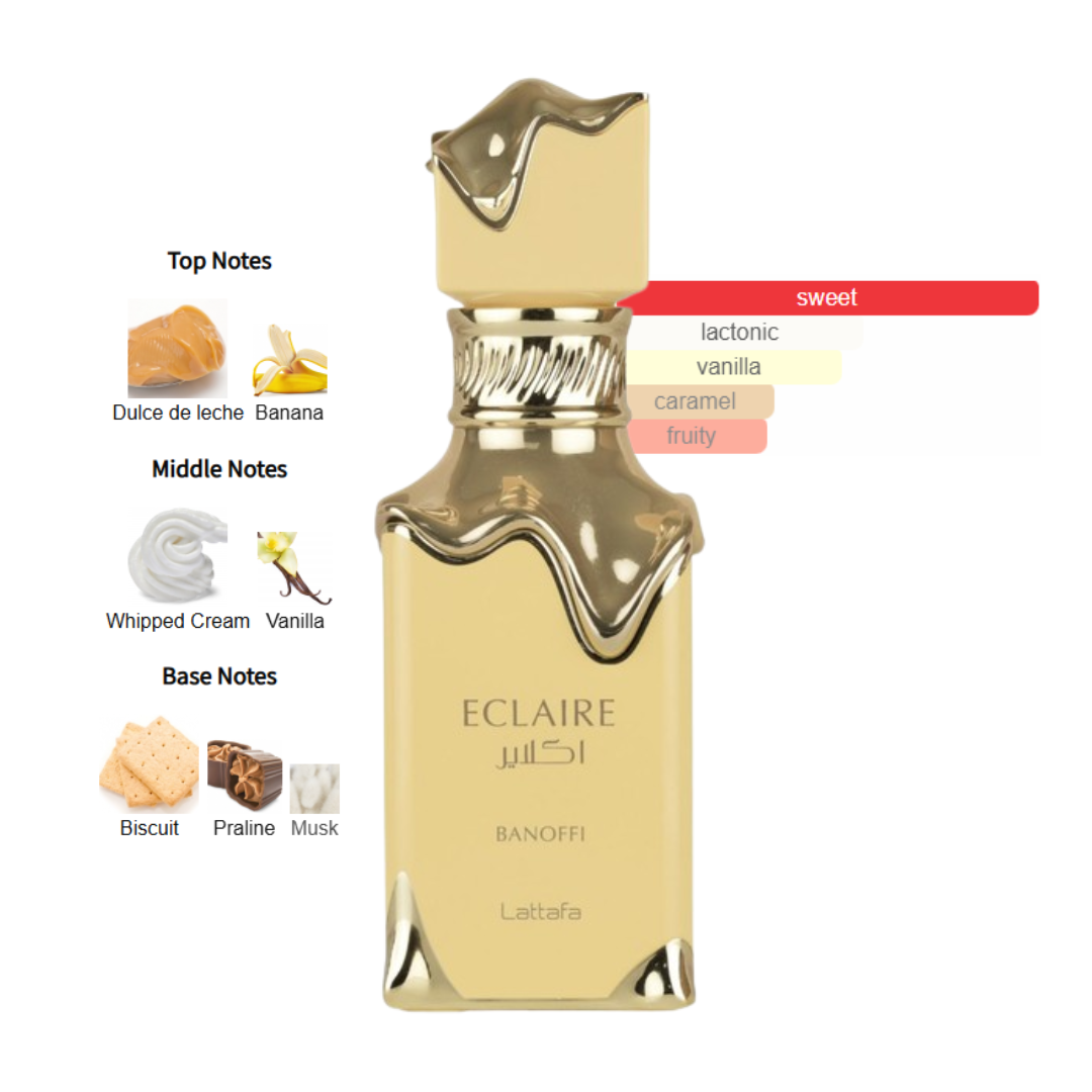 Lattafa Eclaire Banoffi Unisex Perfume