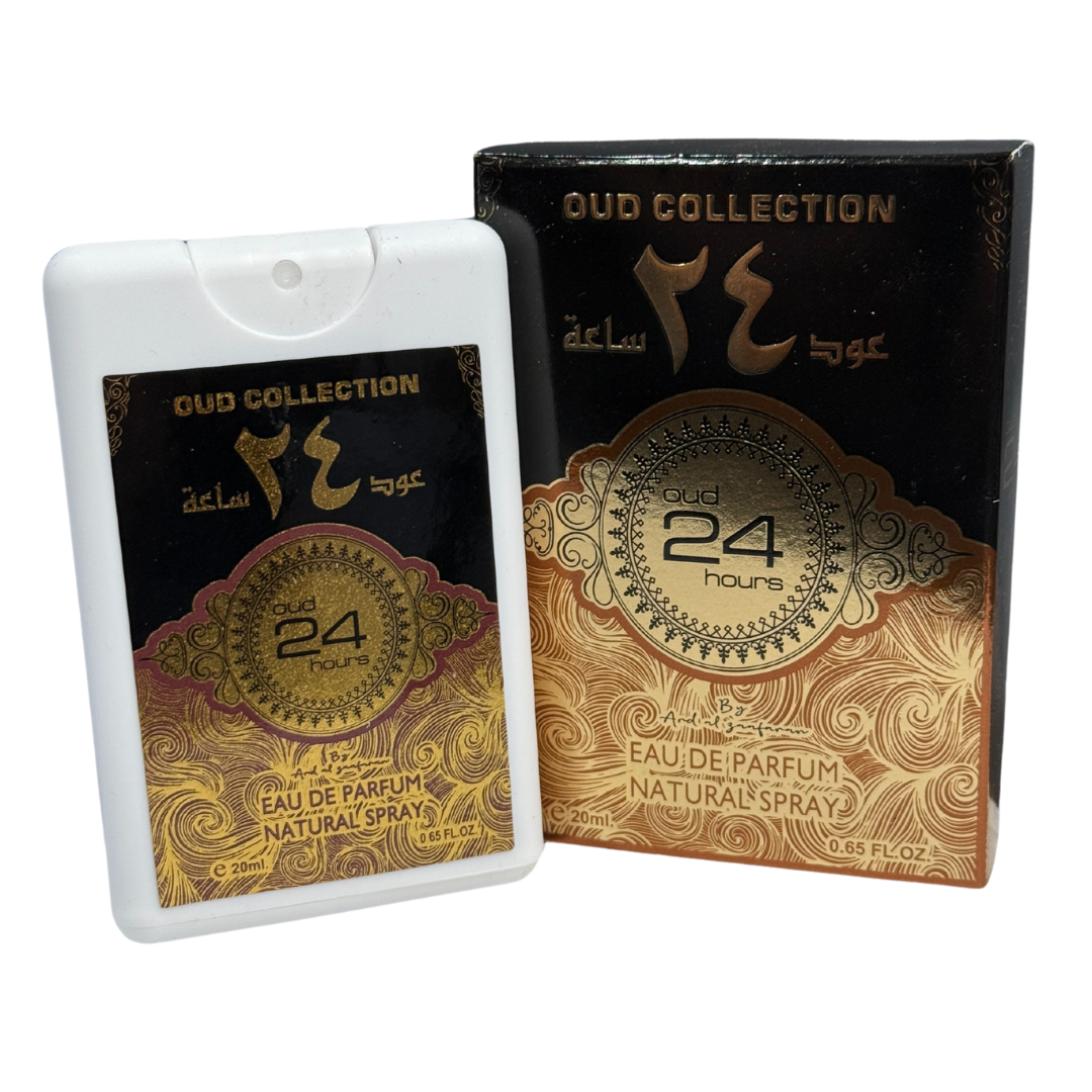 Oud 24 Hours Pocket / Travel perfumes Eau de Parfum 20ml Perfume by Ard Al Zaafaran