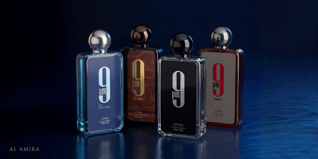 Afnan 9PM and 9AM Collection Explained: All 8 Fragrances Compared
