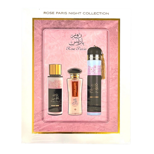Rose Paris 3 Piece Gift Set