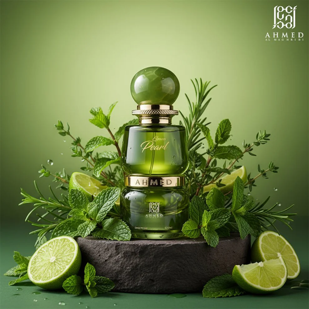 Ahmed Al Maghribi: Green Pearl Perfume Hero