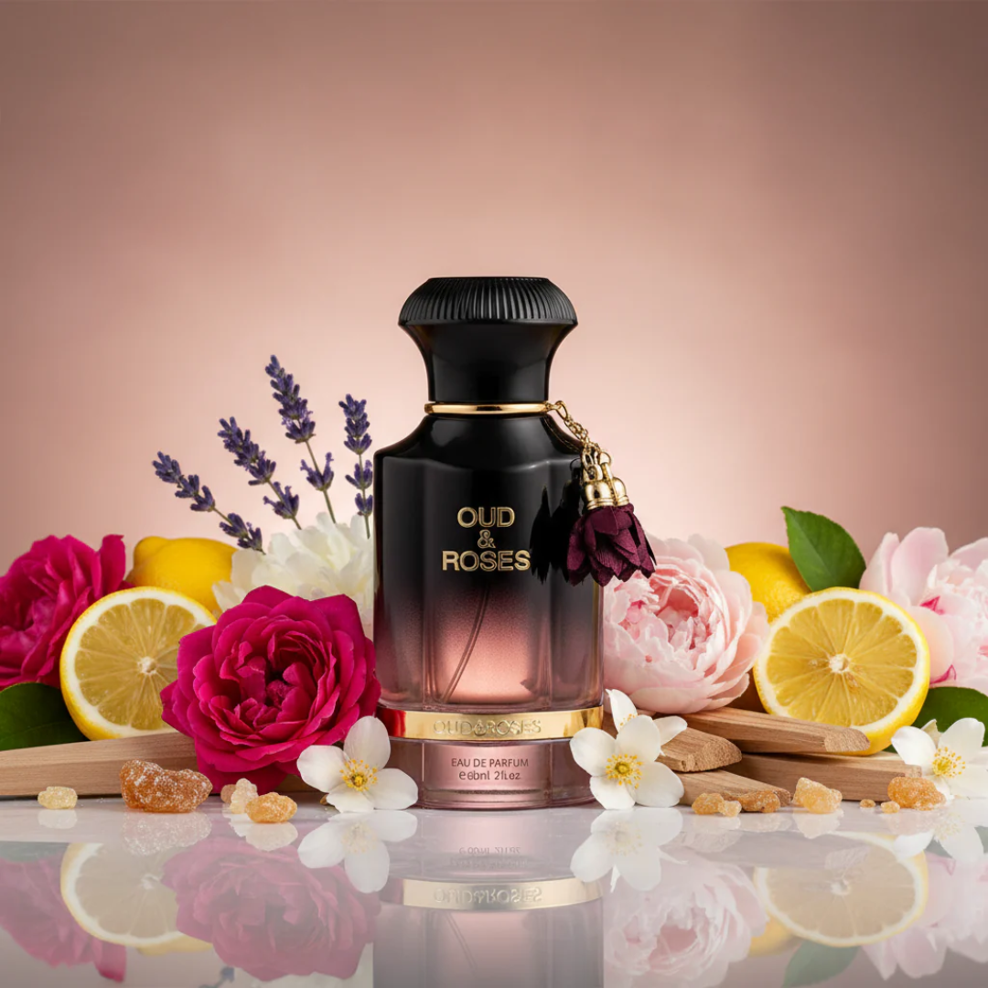 Ahmed Al Maghribi Oud & Roses Unisex Perfume