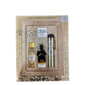 Bint Hooran Collection perfume set in a decorative box on a white background. Bint Hooran Giftset by Ard Al Zaafaran Womens Perfume
