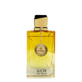 Perfume bottle labeled 'Noche En Paris' with gold cap on a white background. Brandy Designs Prestige: Noche En Paris Pour Femme