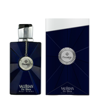 Valerian De Bleu perfume bottle and packaging on a white background