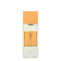 A bottle of Too Damn Good Extrait De Parfum by Bujairami, featuring a textured clear glass bottle with a light orange cap and a gold label.
