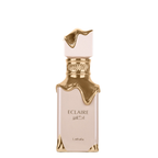Elegant bottle of Eclaire by Lattafa, a luxury women’s perfume with long lasting fragrance, inspired by Giardini di Toscana Bianco Latte.