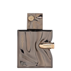 Spectre Ghost perfume bottle with gold accents on a white background. French Avenue: Spectre Ghost