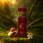 Arabiyat Prestige Habiba bottle with lychee props