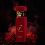 Arabiyat Prestige Habiba bottle with floral props