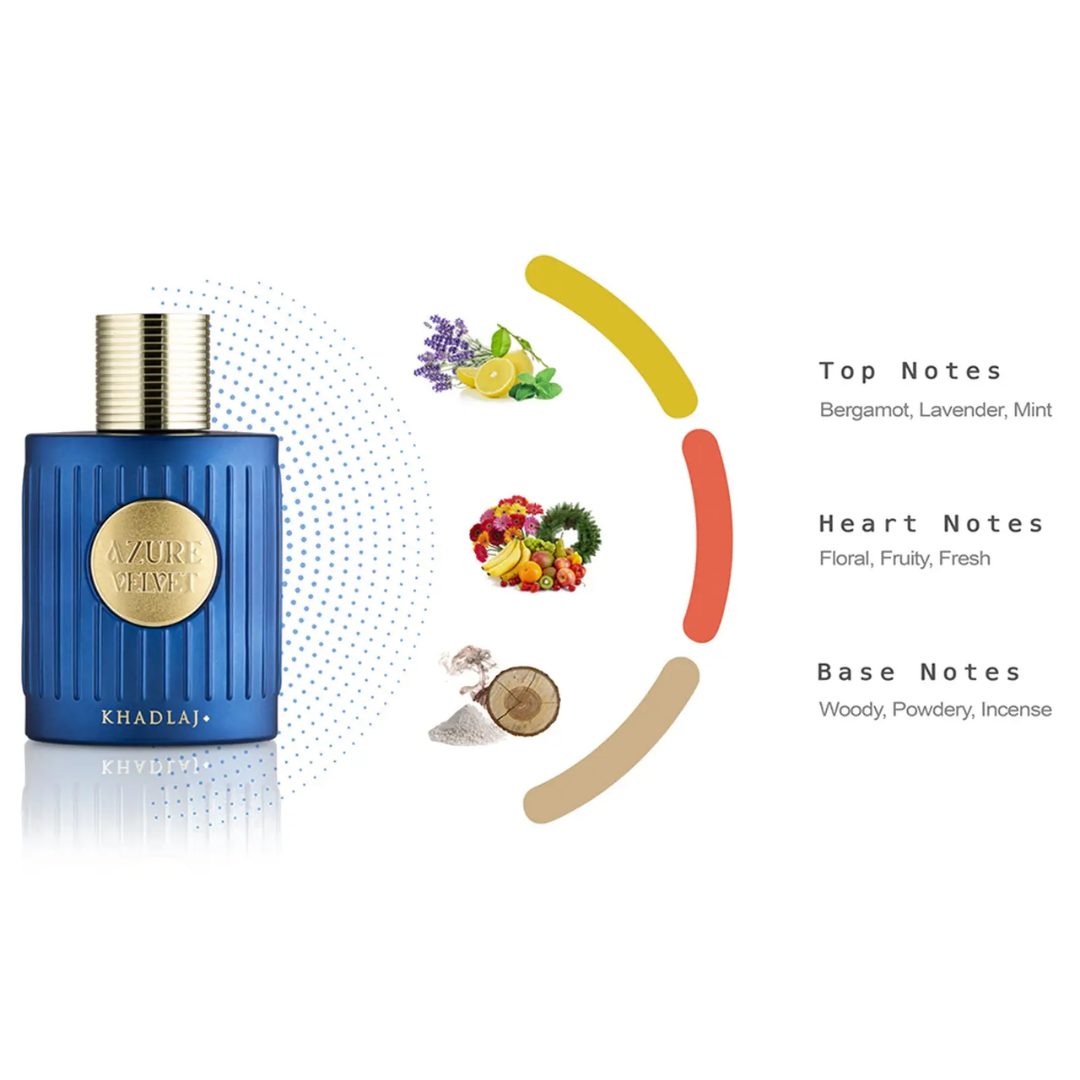 Khadlaj Azure Velvet Unisex Perfume