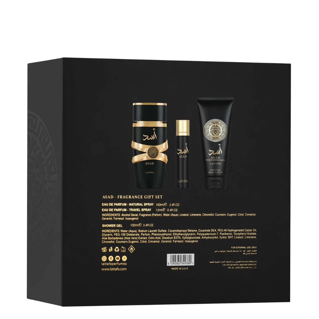 Lattafa: Asad Gift Set