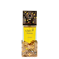 Atheeri perfume bottle by Lattafa with honeycomb design on a white background