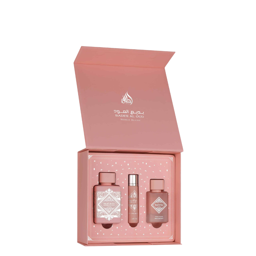 Lattafa: Badee Al Oud Noble Blush Gift Set