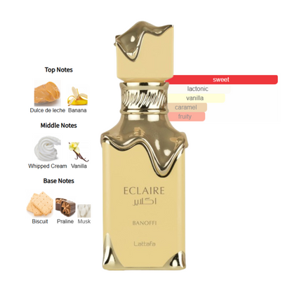 Lattafa Eclaire Banoffi Unisex Perfume