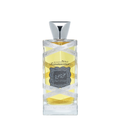 A bottle of Oud Mood Reminiscence Perfume with a clear, golden liquid visible and a label that reads 'Reminiscence' along with some decorative elements. Lattafa Oud Mood Reminiscence Unisex Perfume