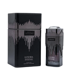 Luxuria Intense perfume bottle and packaging by Le Bonheur on a white background