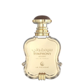 Perfume bottle labeled 'Symphony Melody' by Le Falcone on a white background