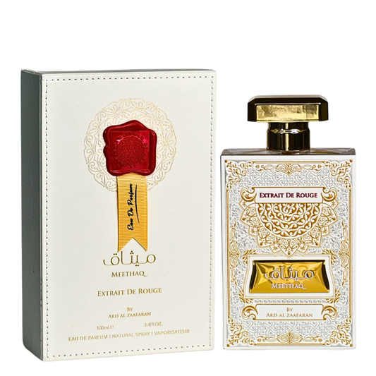 Meethaq Extrait De Rouge by Ard Al Zaafaran Womens Perfume