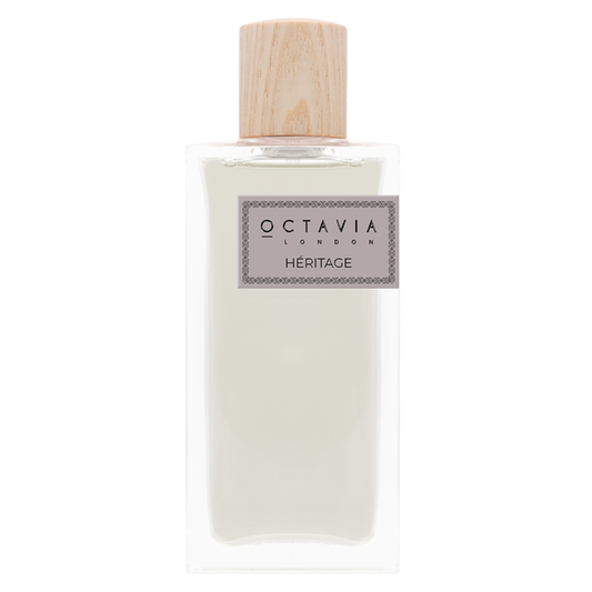 Octavia London heritage perfume bottle on a white background