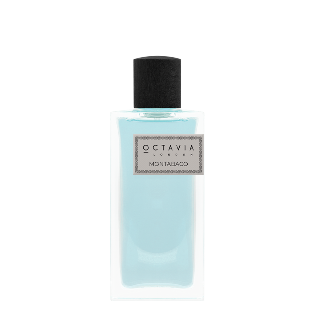 Octavia London Montabaco perfume bottle on a white background