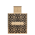 Decorative bottle with intricate patterns and 'RAYHAAN' branding on a white background. Rayhaan Elixir Mens Perfume