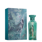 Reef Veridian perfume bottle and packaging with artistic design on a white background