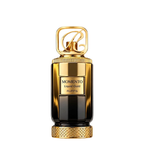 A bottle of RiiFFS Momento Liquid Gold perfume by RiiFFS, featuring a metallic gold and black gradient bottle with a gold cap and base, set against a plain white background.