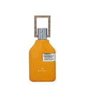 Yellow perfume bottle with silver cap on a white background. Sahebat Al Jamal by Ard Al Zaafaran Womens Perfume