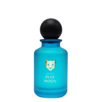 Surrati Blue Moon perfume bottle, front view.