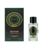 Surrati Collector perfume bottle with its retail box.