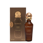 Surrati Cuban Latte perfume bottle with its retail box.