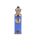 Blue perfume bottle with gold cap and decorative elements on a white background. Surrati Dolce Marina Unisex Perfume