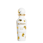 Surrati Gold Musk perfume bottle, front view.