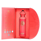 Surrati Omniyat perfume bottle in its open presentation box.