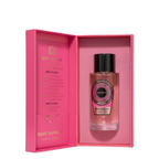 Surrati Rose Vanilla perfume bottle in its open presentation box.