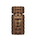 Bronze textured bottle of Zimaya Tiramisu on a white background