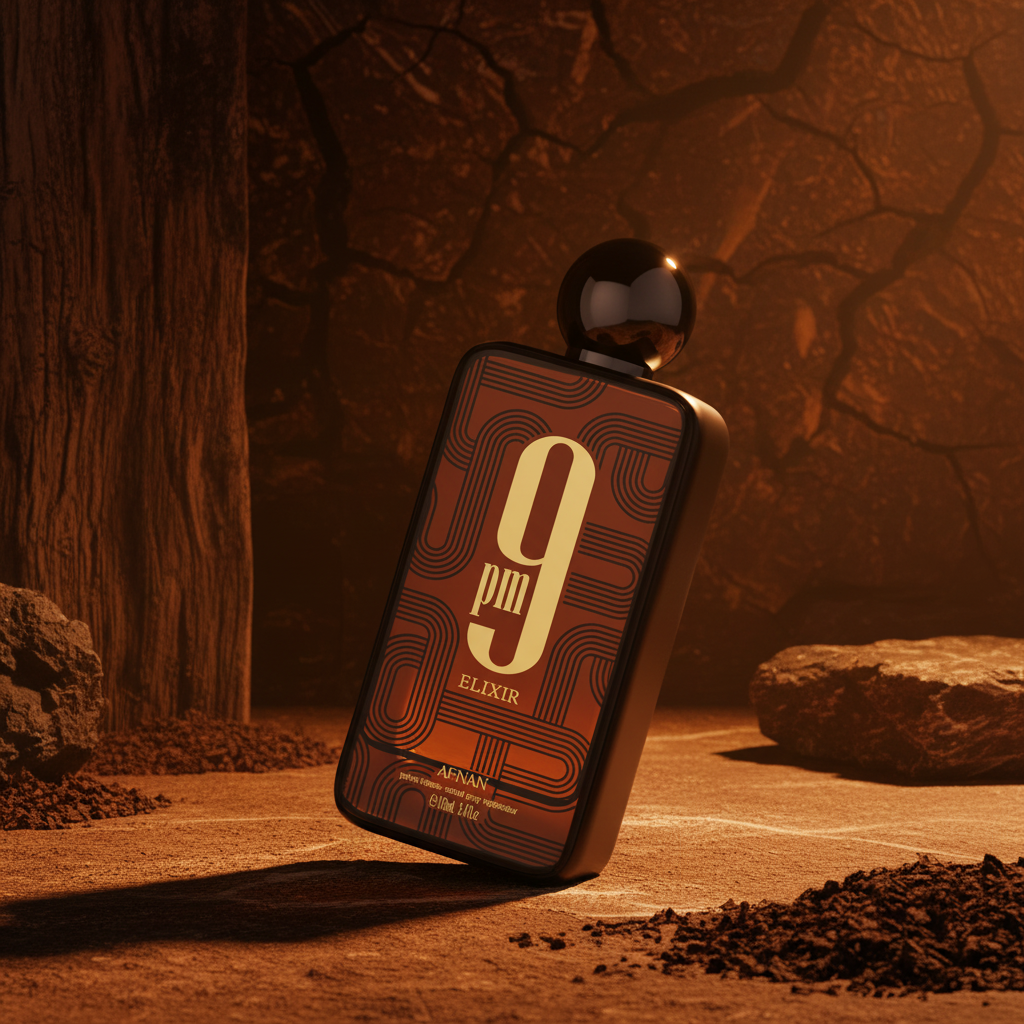 Afnan 9PM Elixir Amber Brown