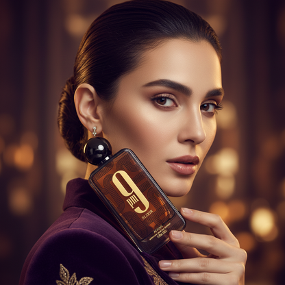 Afnan 9PM Elixir Promotional Image