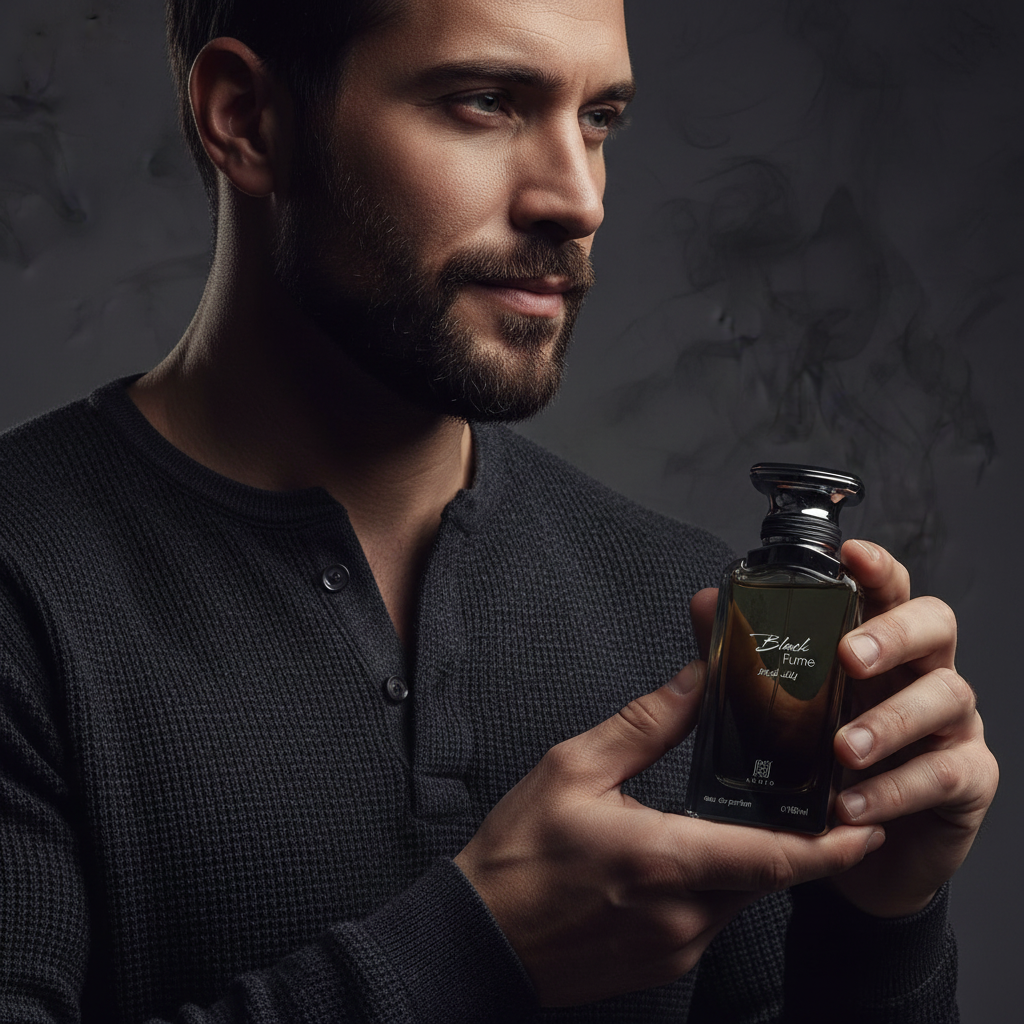 Ahmed Al Maghribi Black Fume Lifestyle Image