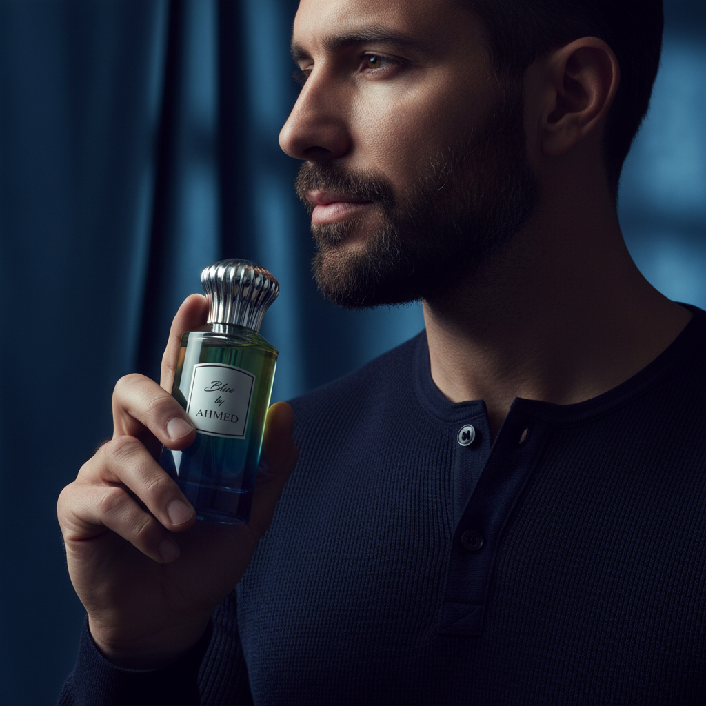 Ahmed Al Maghribi Blue Lifestyle Image