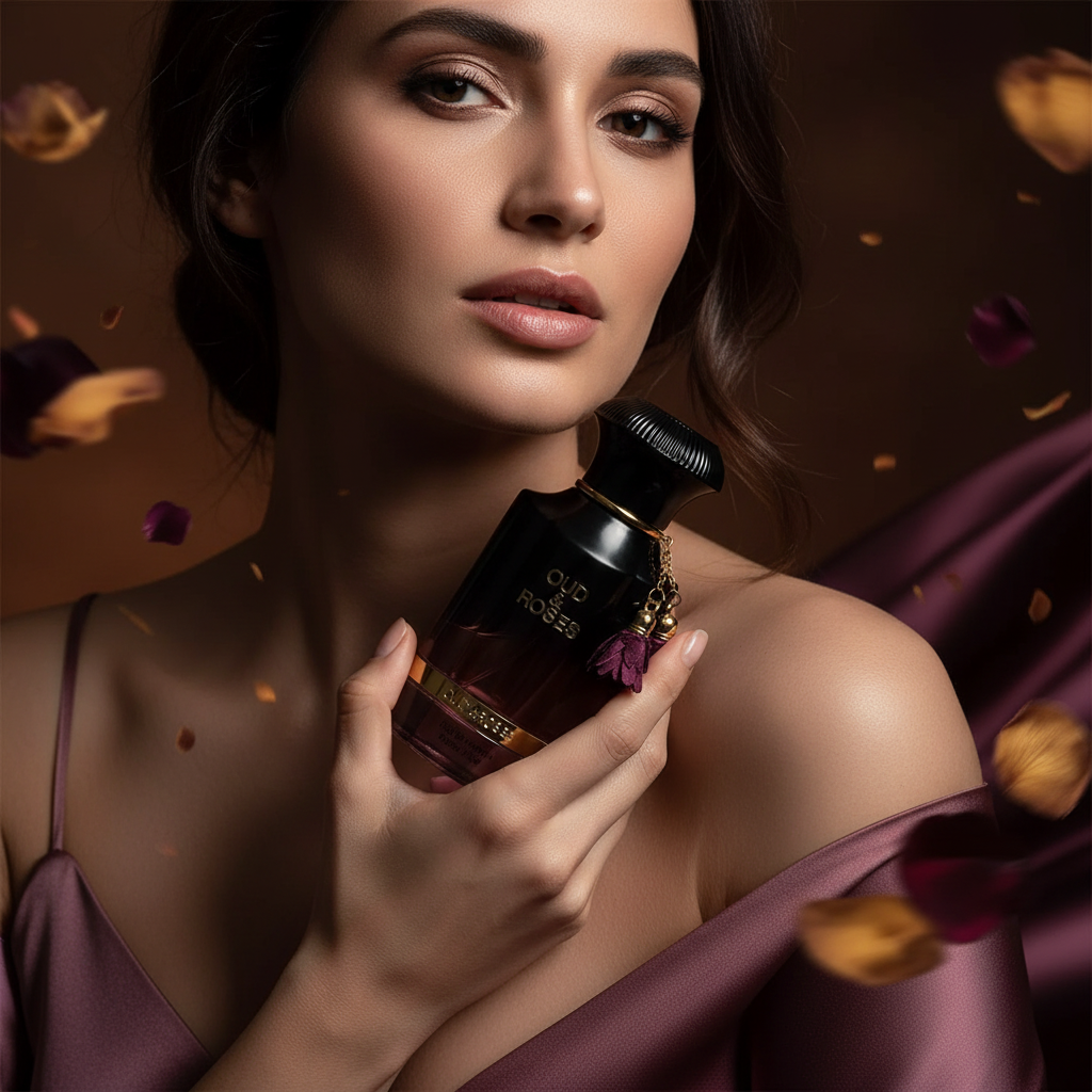 Ahmed Al Maghribi Oud & Roses Close-up