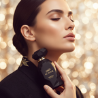 Arabiyat Prestige Al Noor bottle held by a woman